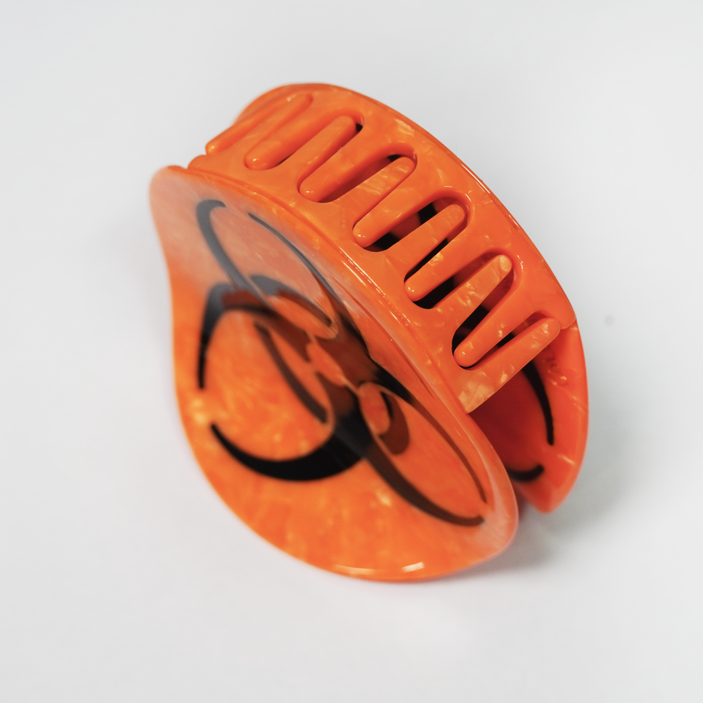 Biohazard Symbol Hair Claw
