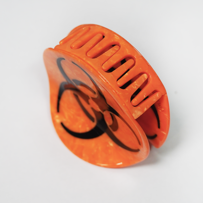 Biohazard Symbol Hair Claw