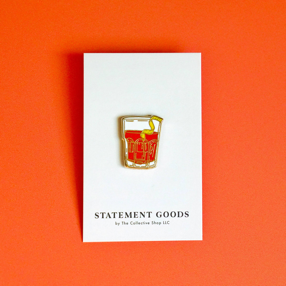 Sazerac Enamel Pin