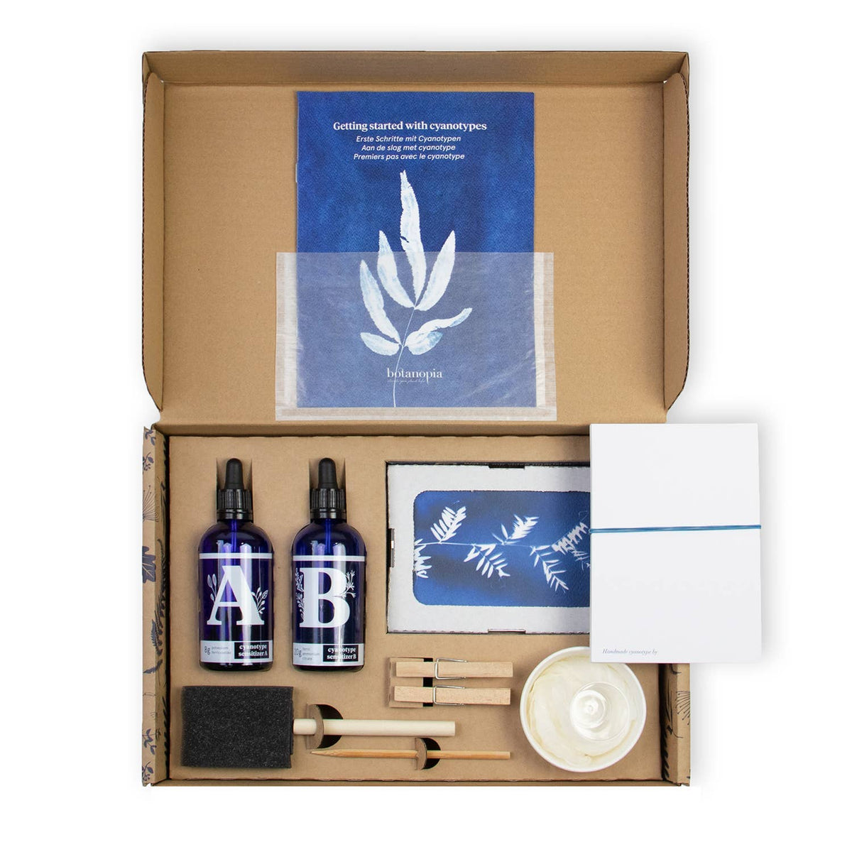 Cyanotype Kit – DIY kit to make blueprints / sun prints