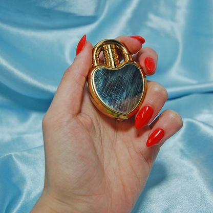 Heart Lock Lighter- Gold