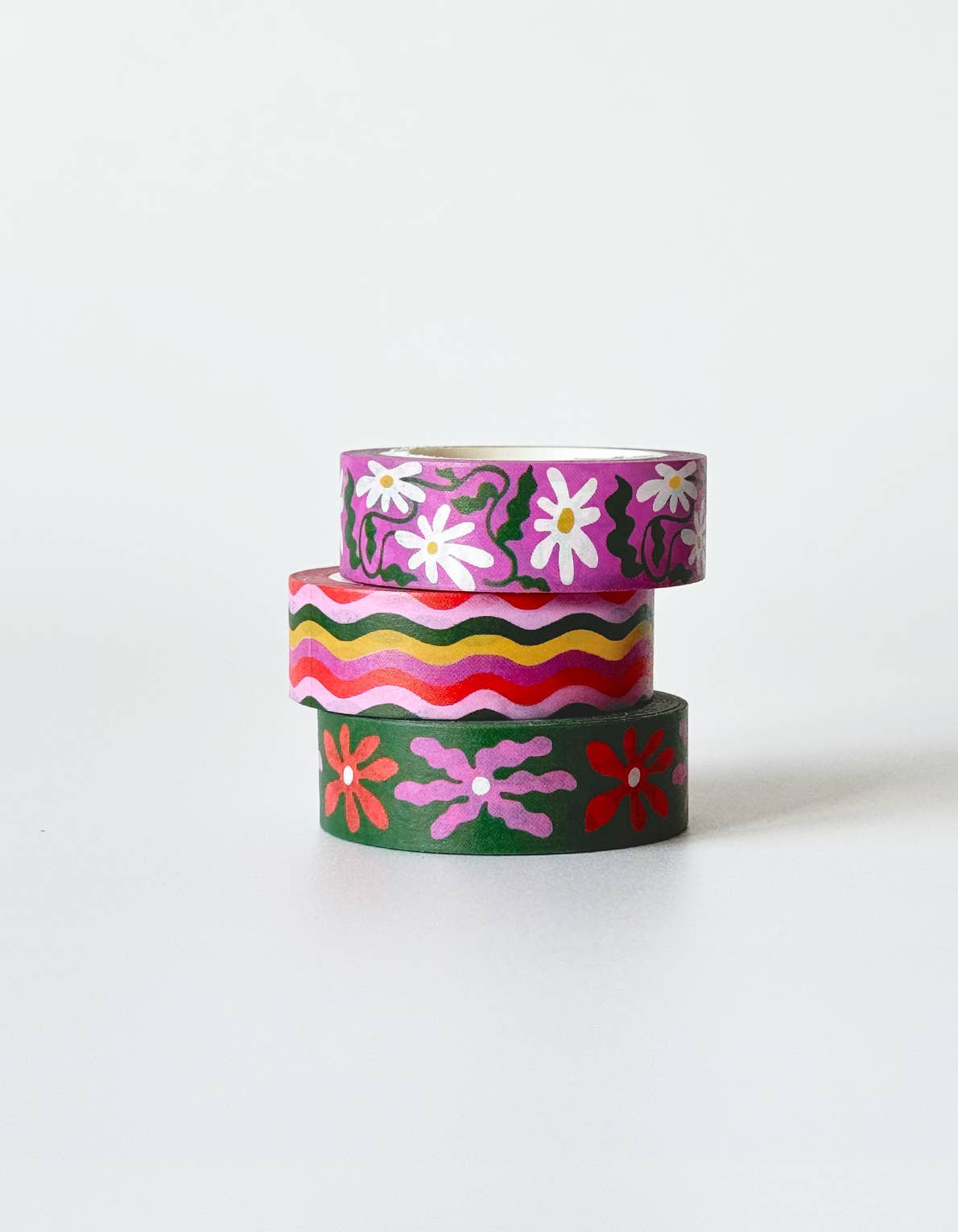 Wavy Daisy Washi Tape