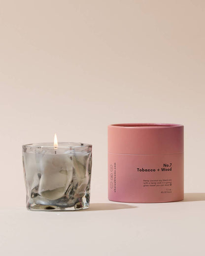7.2oz. No. 7 Tobacco + Wood Candle