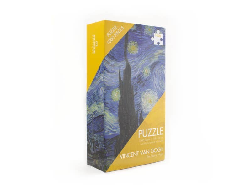 Puzzle, 1000 Pieces, Starry Night, Vincent Van Gogh