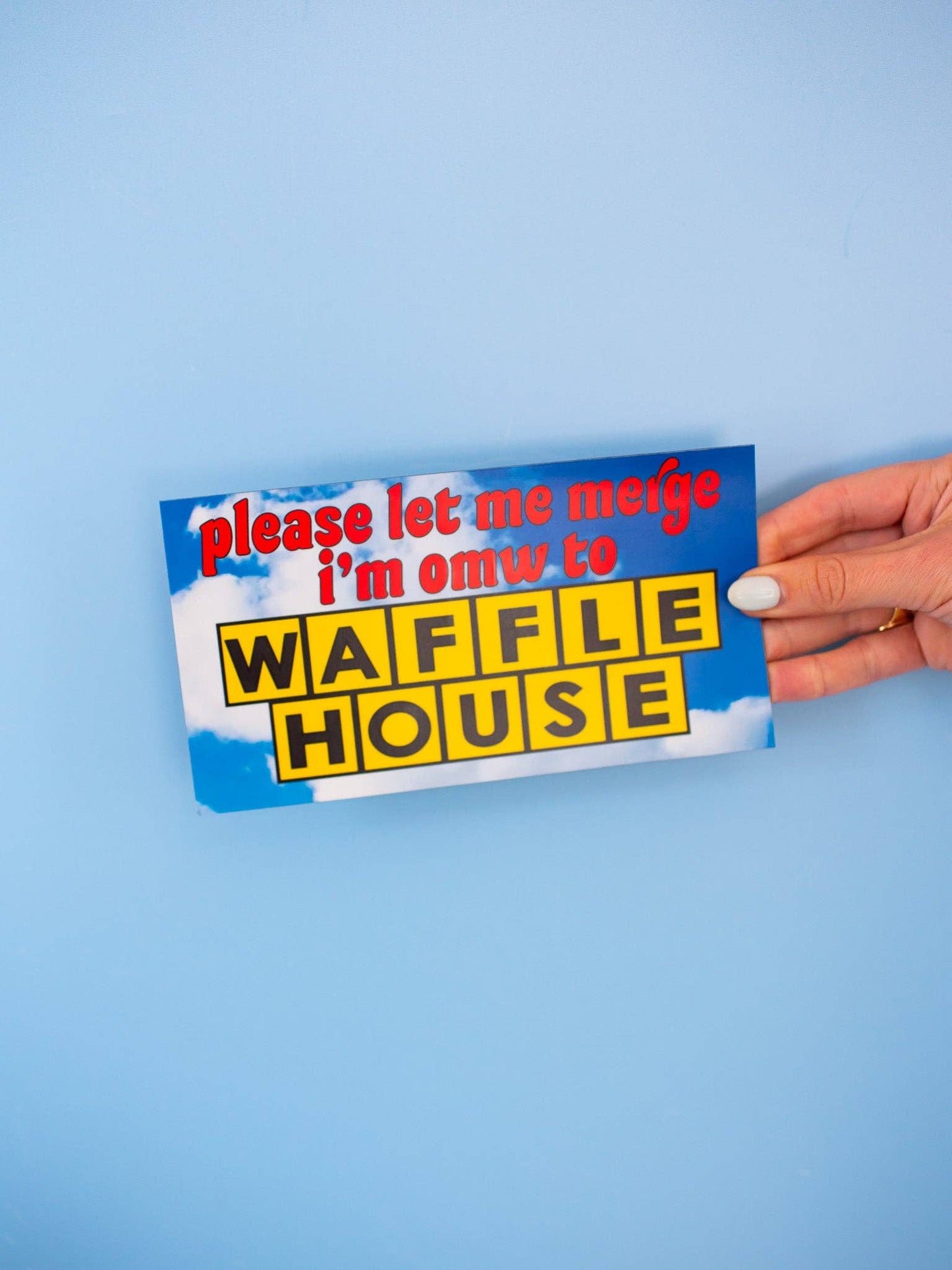 Waffle House Bumper Magnet