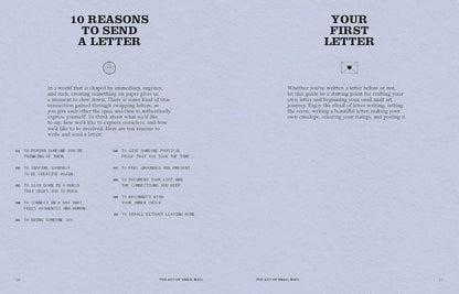 The Art of Snail Mail