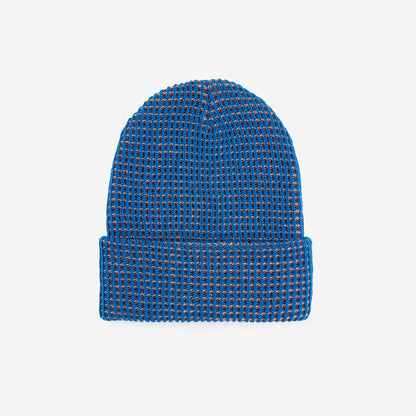 Simple Grid Knit Beanie