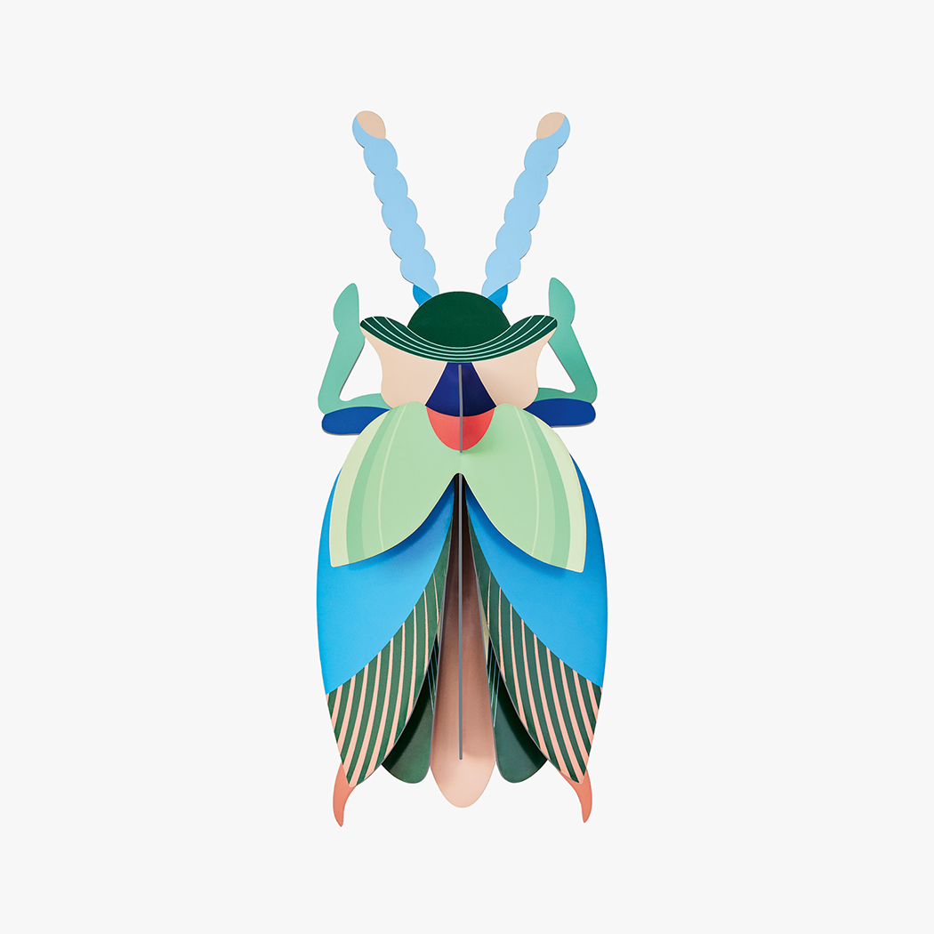 3D Wall Art - Insect - Emerald Beetle