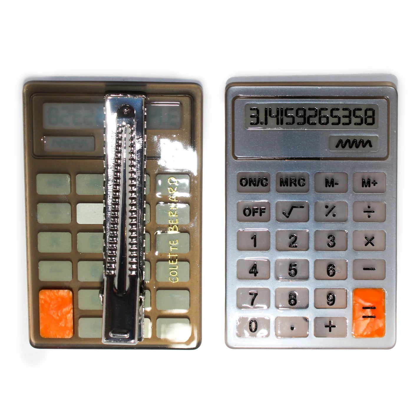 Calculator Hair Clip