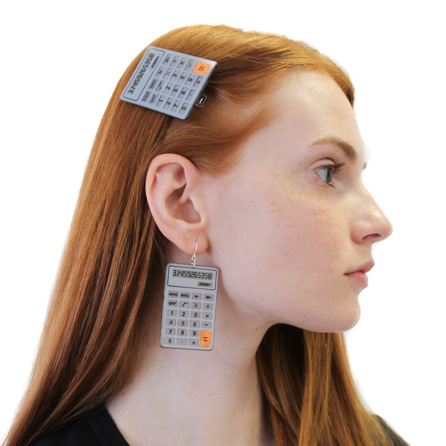 Calculator Earrings