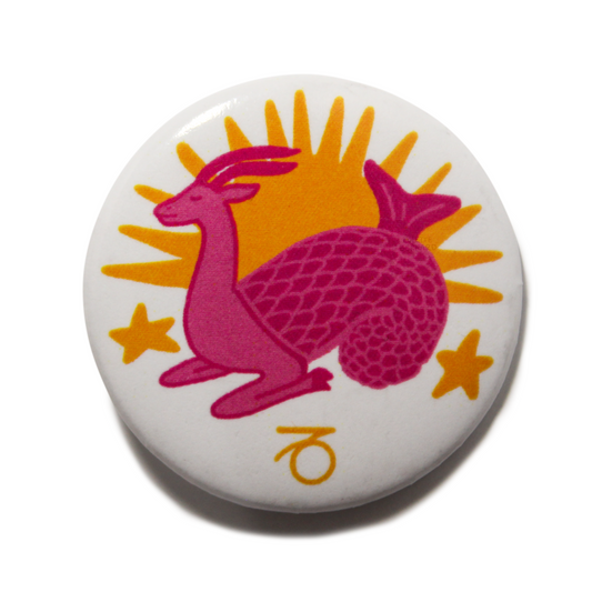 Capricorn Button