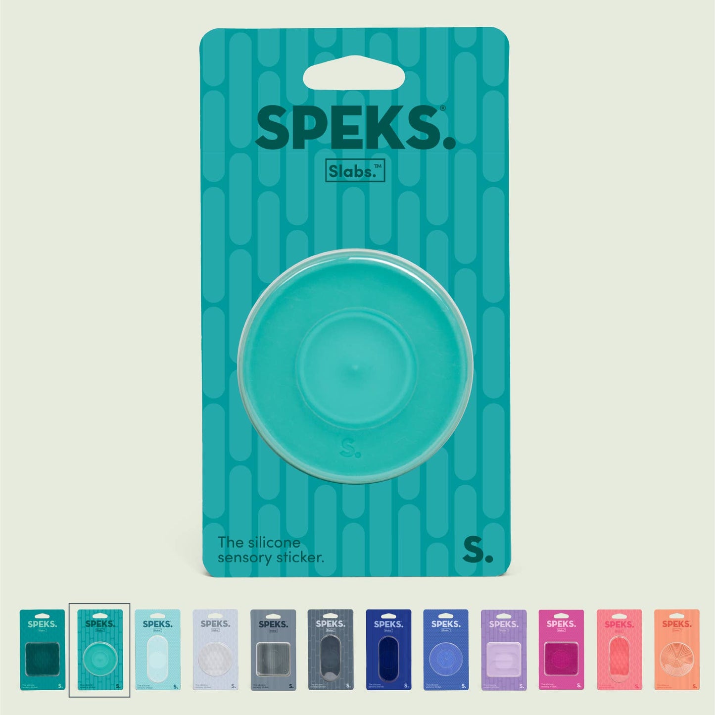 Slabs Silicone Sensory Stickers