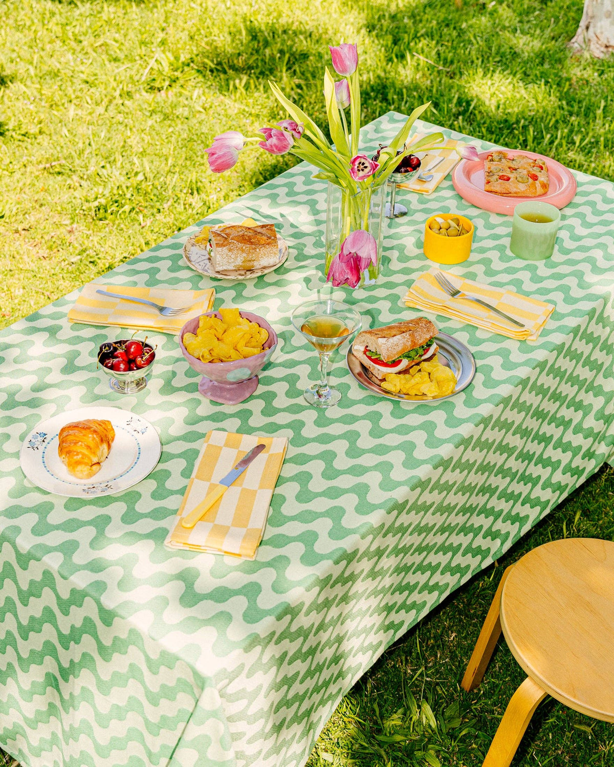 Kale Crush Tablecloth