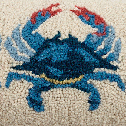 Blue Crabs Hook Pillow