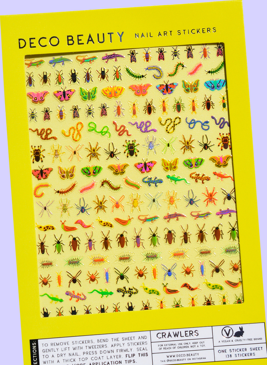 Nail Art Stickers - CRAWLERS
