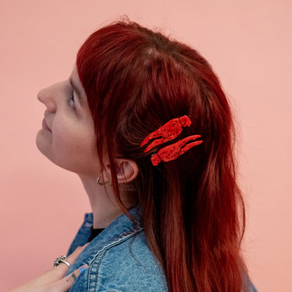 Crawfish-Claw Hair Clip (2 Pack)