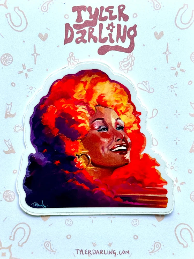 Cloud Dolly Sticker