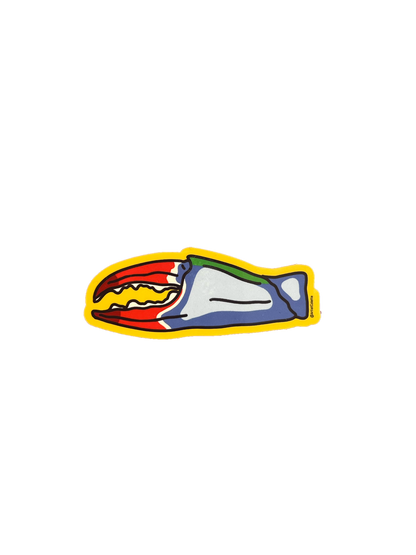 Crab Claw Sticker