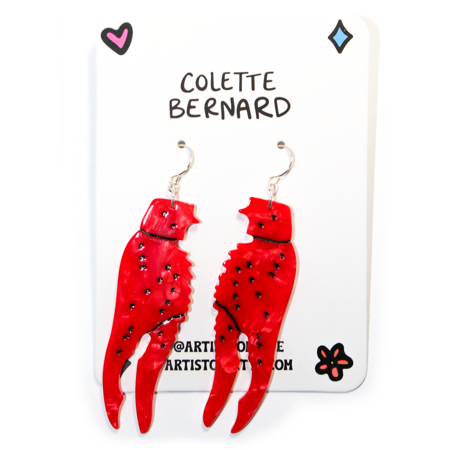 Crawfish Claw Earrings