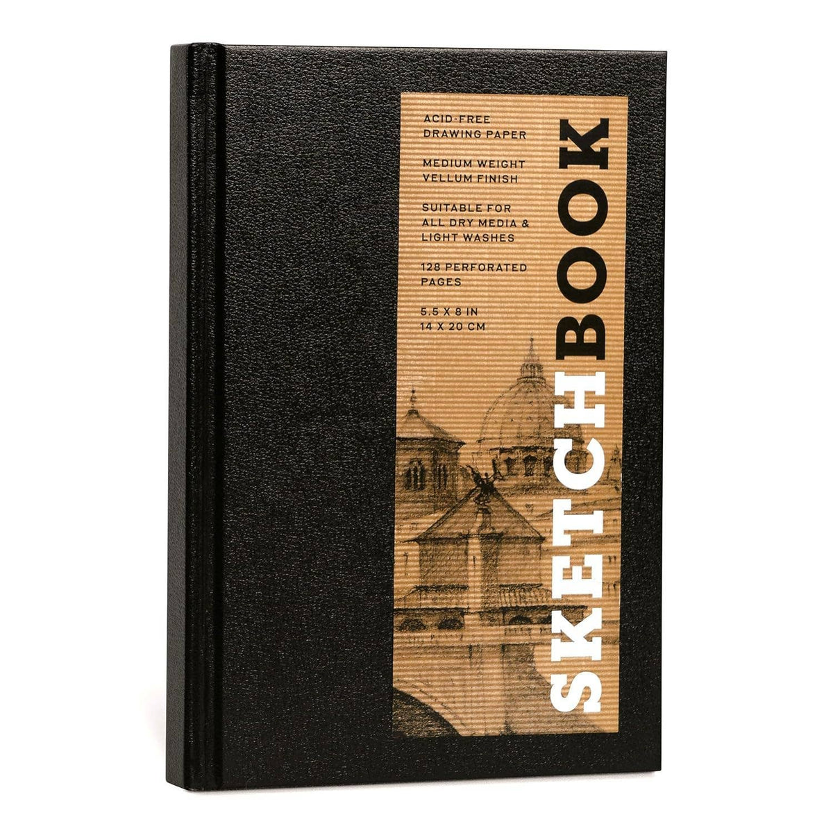 Small Sketchbook 5.5 x 8" (Black)