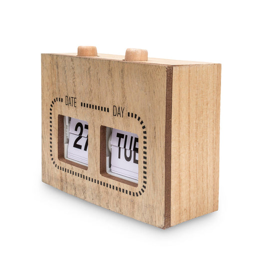 Wood calendar