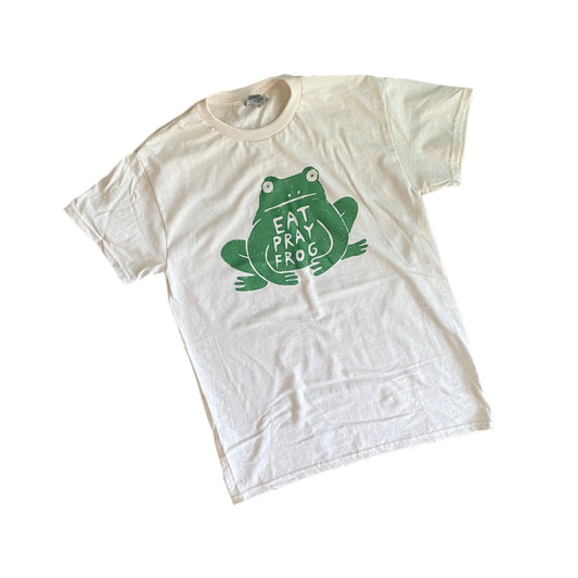 Eat Pray Frog Tee