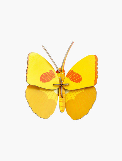 3D Wall Art - Butterfly - Yellow Butterfly