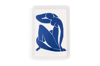 Serving Tray, Mini – Matisse, Blue Lady
