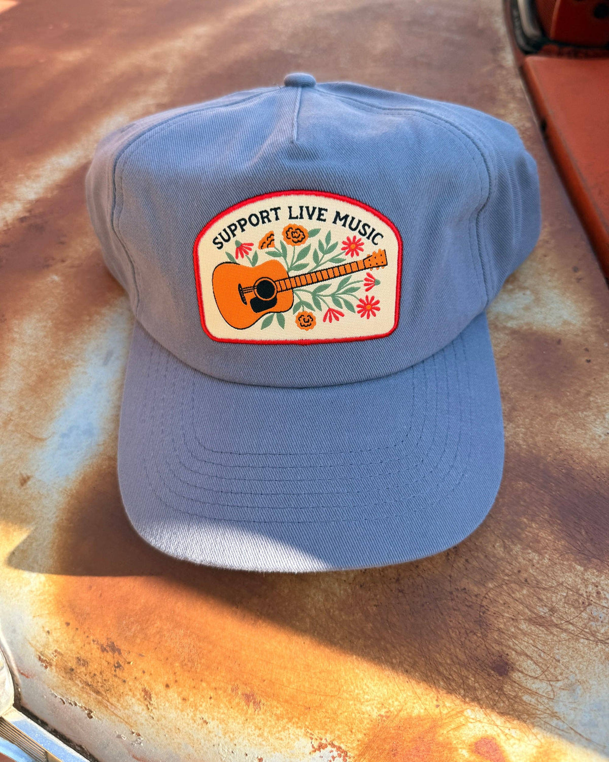 Cotton 5-Panel Hat | Support Live Music