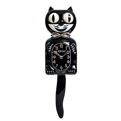 Retro Black Kitchen Edition Kit-Cat Klock