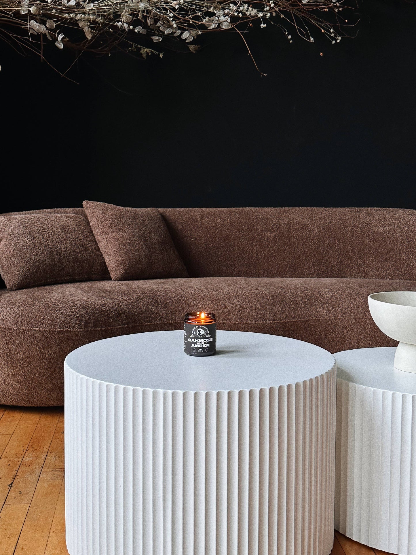 Oakmoss and Amber Soy Candle - 8oz | Valentine's Scent