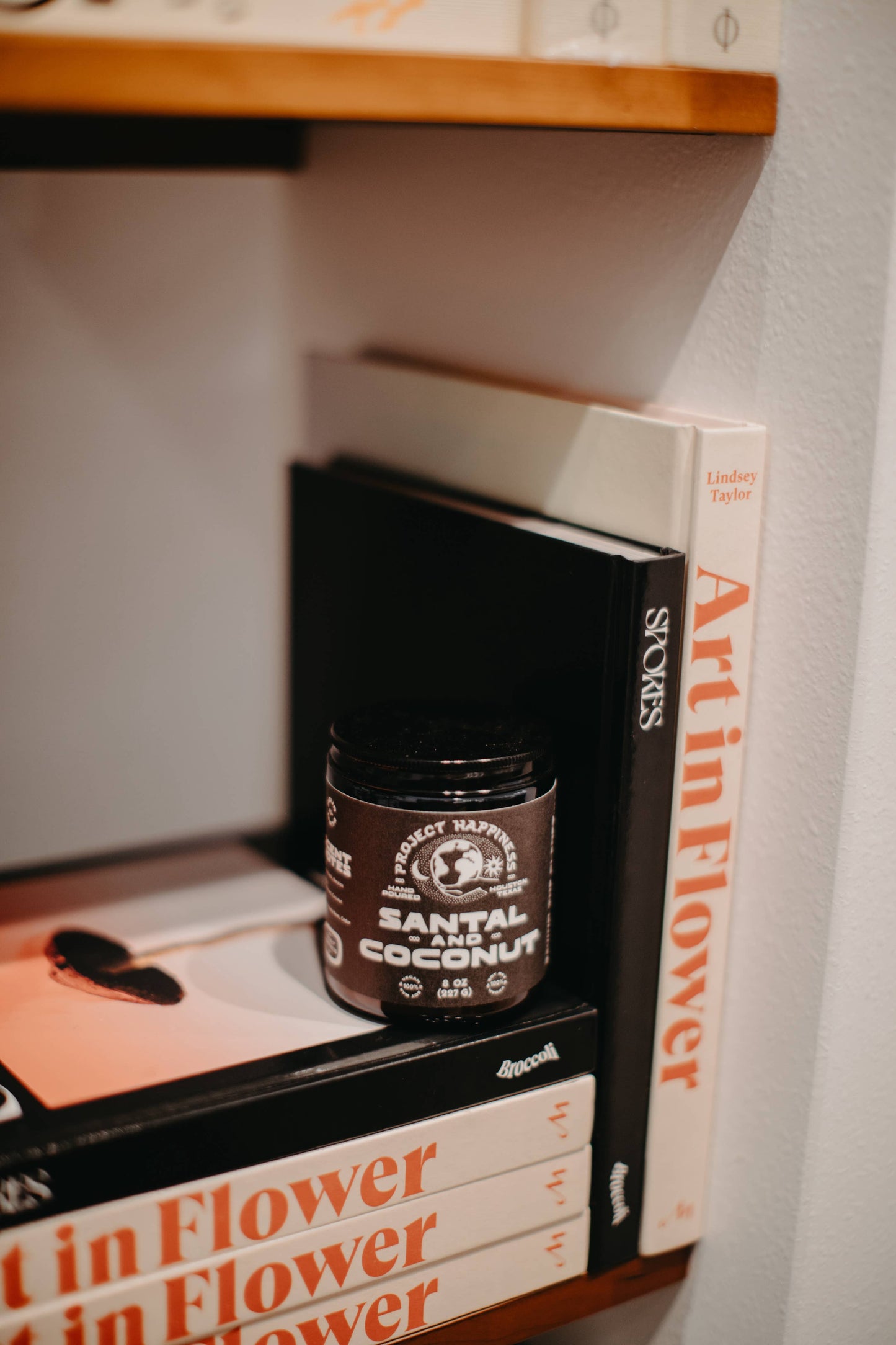 Santal and Coconut Soy Candle - 8oz | Valentine's Day