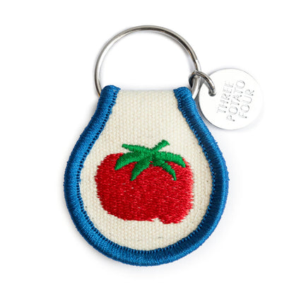 Patch Keychain - Tomato