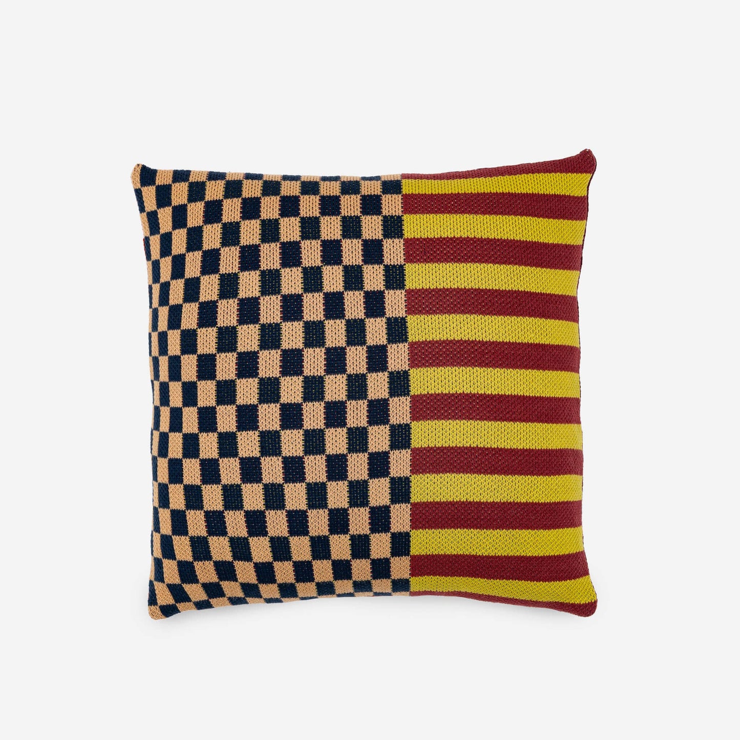 Pattern Patch Pillow Cover