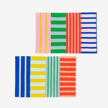Patchwork Stripe Placemat Set