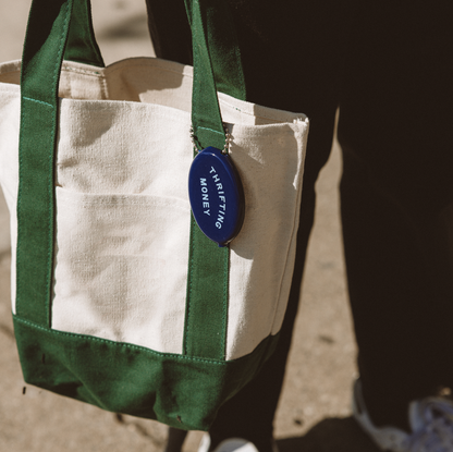 Coin Pouch - Thrifting Money (Navy)