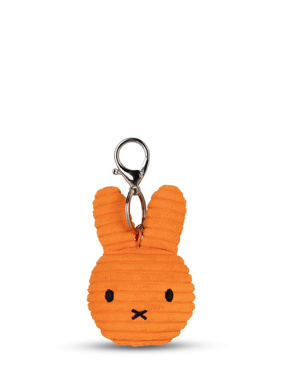 Miffy Flat Keychain Eco Corduroy - 10 cm - 4"