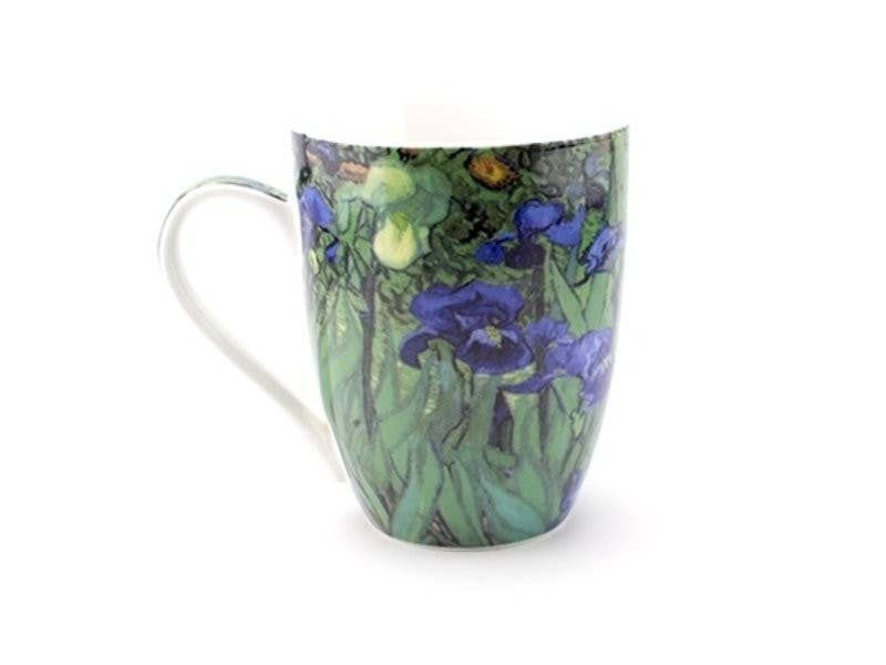 Mug in Box, Van Gogh, Irises
