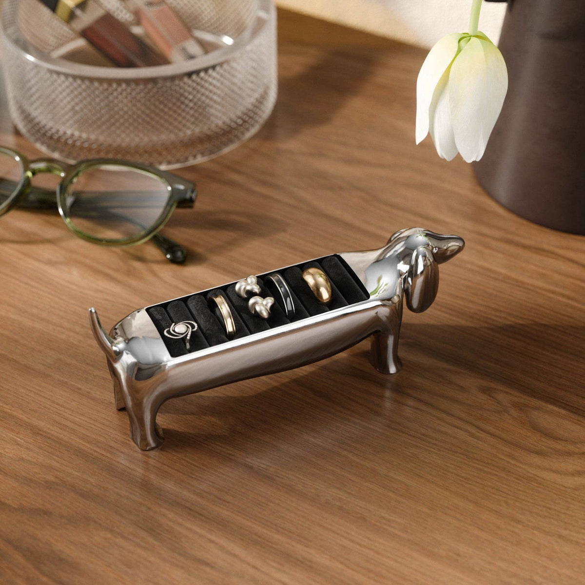 Ring Holder Dachsie Dachshund Jewelry Display Umbra