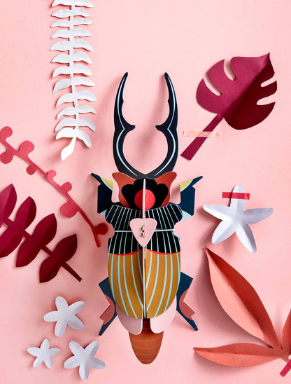 3D Wall Art - Insect - Giant Stag Beetle