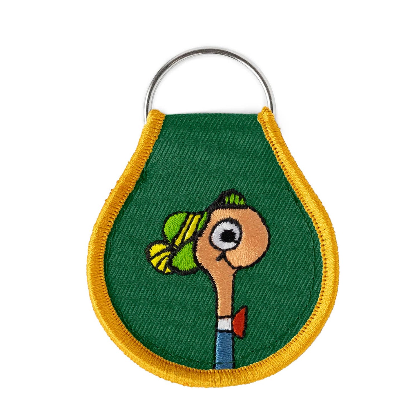 3P4 x Richard Scarry® - Lowly Worm Patch Keychain