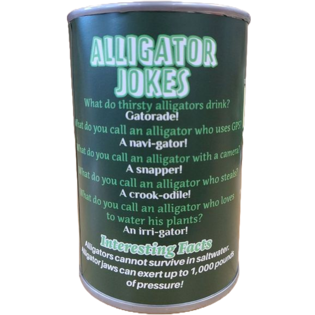 Canned Alligator