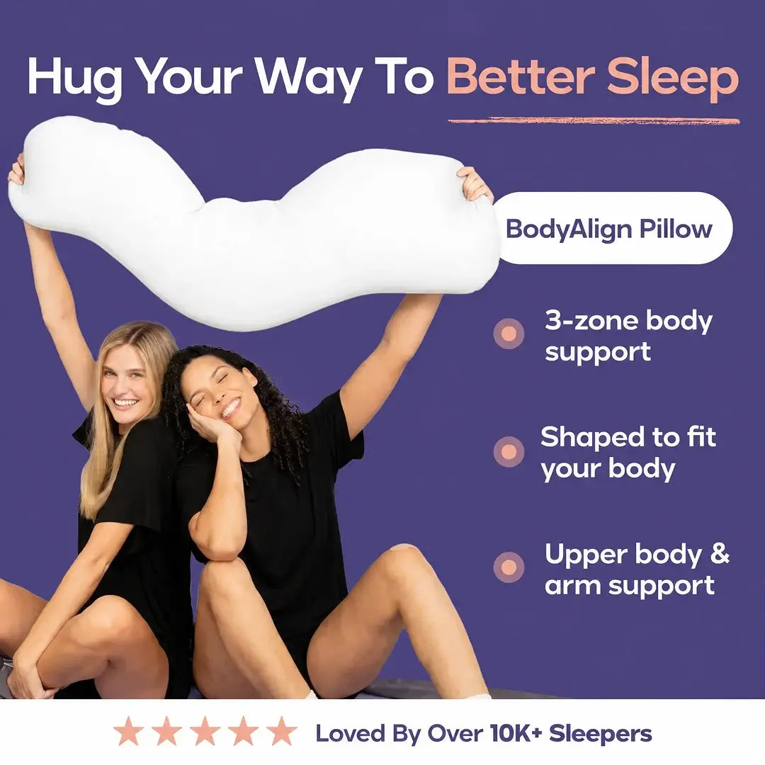 BodyAlign Pillow | Body Pillow | Side Sleeper Support