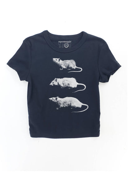 Rats Babe Baby Doll Tee