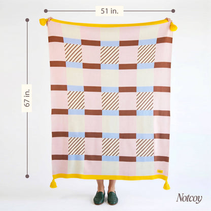 Strawberry Sundae Throw Blanket