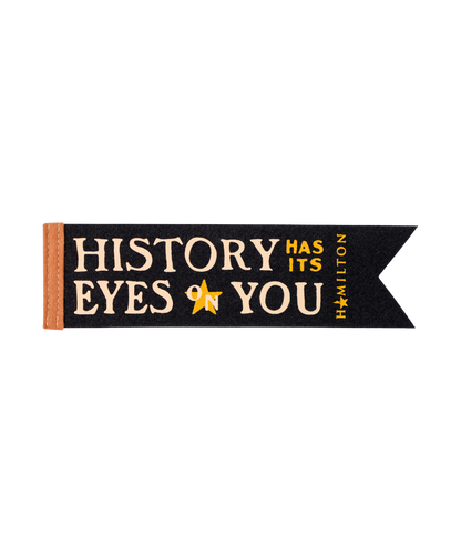 History Has Its Eyes On You Bookmark • Hamilton x Oxford Pennant
