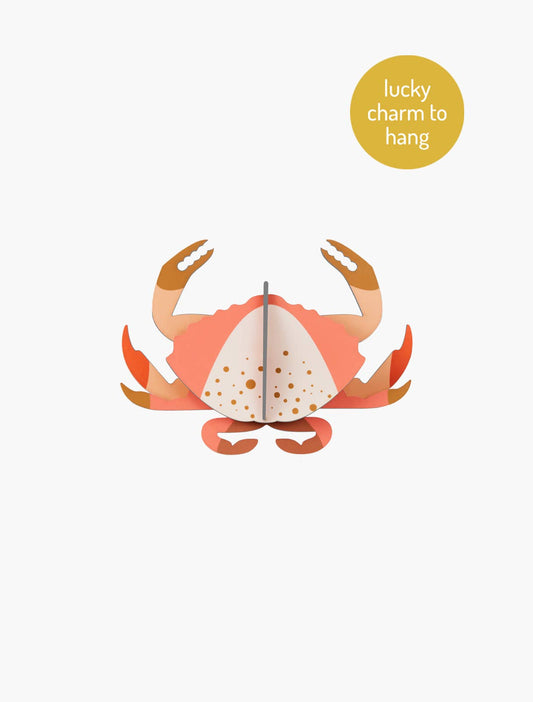 3D Ornament - Lucky Charm - Crab