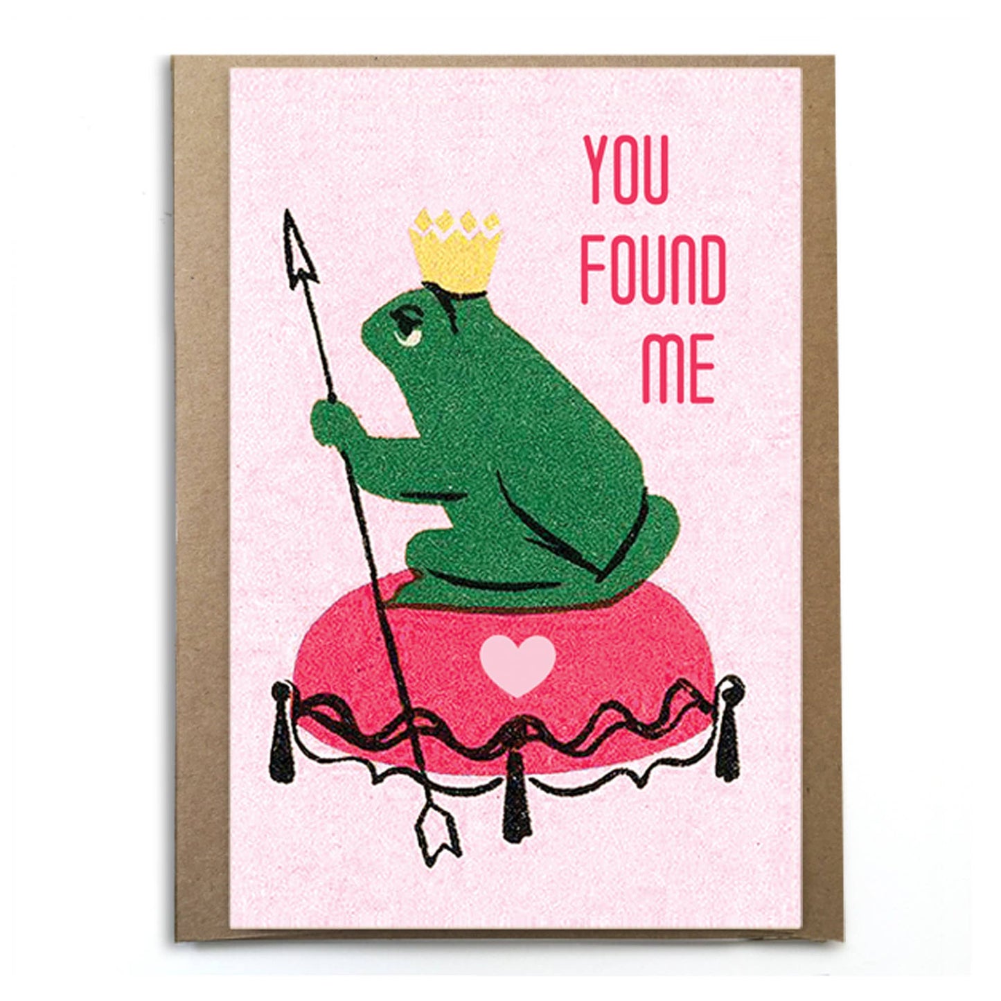 “You Found Me” Frog Card