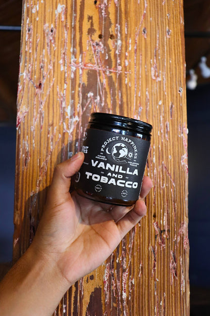 Vanilla and Tobacco Soy Candle - 8oz