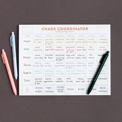 Chaos Coordinator Family Planner